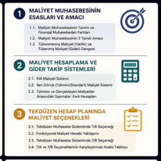 MALİYET MUHASEBESİ 1