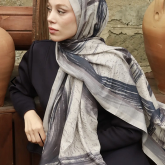 Medcezir Desen Lina Şal