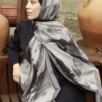 Punch Desen Lina Şal