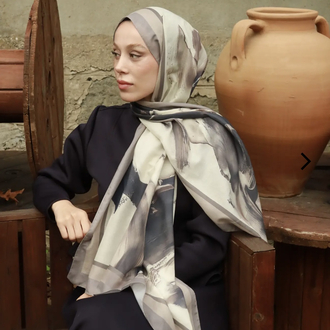 Punch Desen Lina Şal