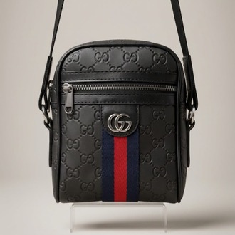 GC Askılı Siyah Bag (Unisex)