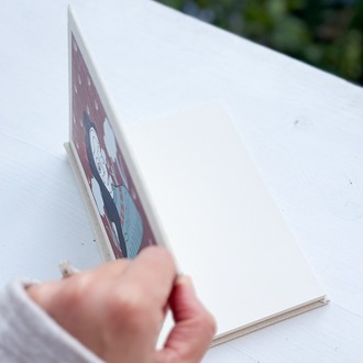 Kanvas Defter - 01 - Çizgisiz - 14x21 cm