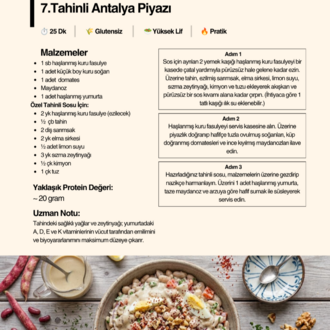 25 YÜKSEK PROTEİNLİ SALATA TARİFİ