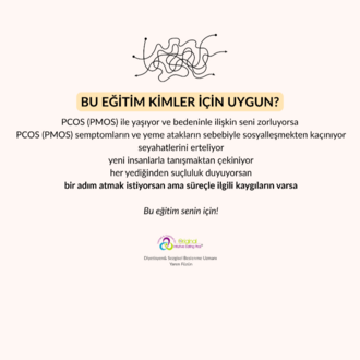 PMOS: Nedir, Nasıl Yönetilir?, Yönetimine Yardımcı Besin Öğeleri Mini Eğitim