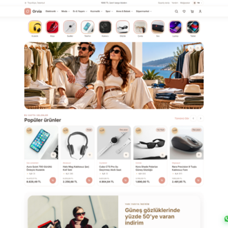 Orvia E-ticaret Ömür Boyu Domain Lisansı