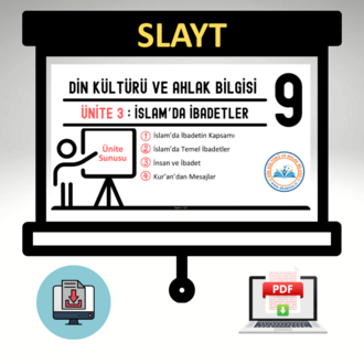 9.Sınıf 3.Ünite / İslam’da İbadetler Ünite Slaytı