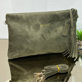 Süet Clutch