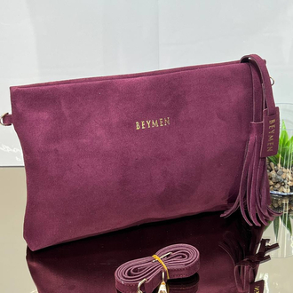 Süet Clutch