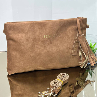 Süet Clutch