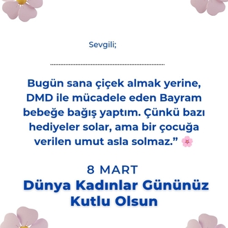 8 MART DÜNYA KADINLAR GÜNÜ DIJ̌ITAL KART