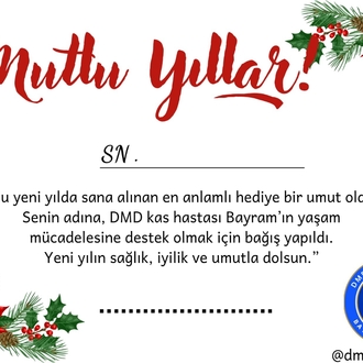 YENİ YIL TEBRİK KARTI