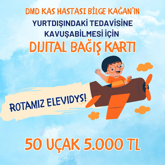 DİJİTAL BAĞIŞ KARTI 50 UÇAK