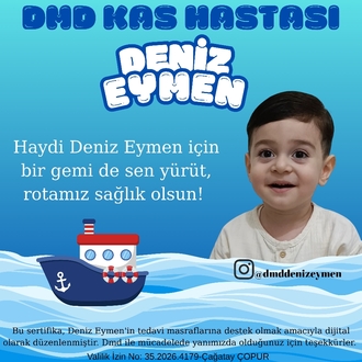 Deniz Eymen Dijital Destek Kartı