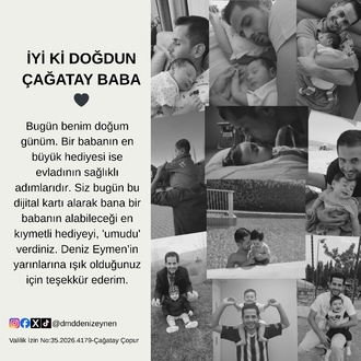 İYİ Kİ DOĞDUN ÇAĞATAY BABA