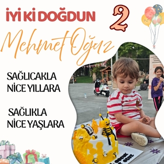 İYİ Kİ DOĞDUN MEHMET OĞUZ 