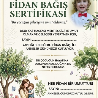 ANNELER GÜNÜ FİDAN BAĞIŞ KARTI