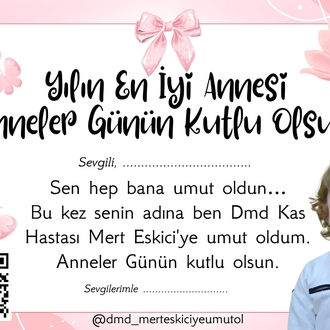 Anneler Günü Tebrik Kartı