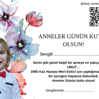 ANNELER GÜNÜ TEBRİK KARTI 