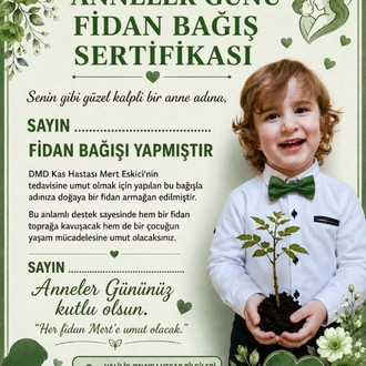 ANNELER GÜNÜ FİDAN BAĞIŞ KARTI