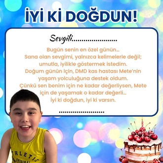 İYİ Kİ DOĞDUN KARTI