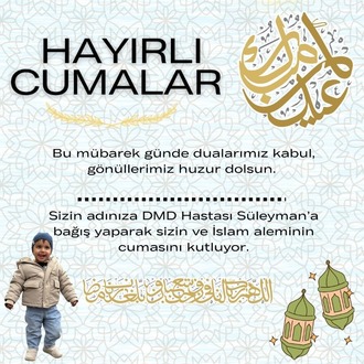 Hayırlı Cumalar Kartı