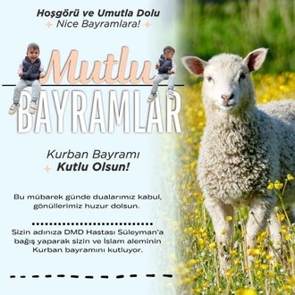 kurban bayramı kartı