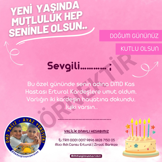 Dijital Doğum Günü Kartı