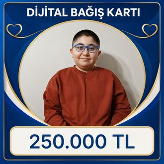 DMD Savaşçısı Yiğitcan Dolu Destek Kartı