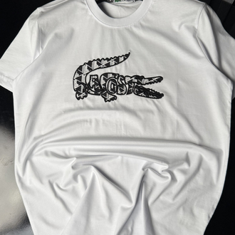 Lacoste t-shırt beyaz