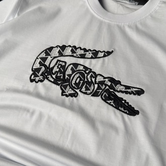Lacoste t-shırt beyaz