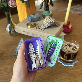 Sardines Takı Kutusu (İstediğiniz renklerde)