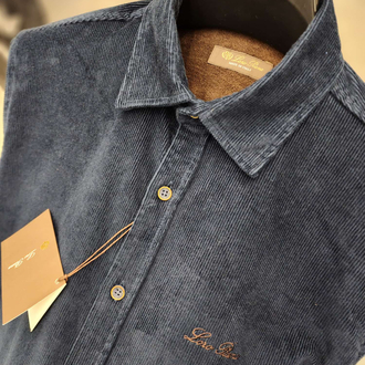 Loro Piana Velvet Gömlek (LACİVERT)