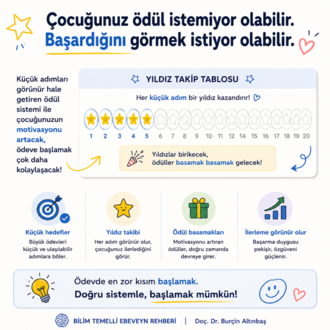 Ödeve Başlama Sistemi® | Bilim Temelli Başlangıç Kartları ve Rutin Kiti (6–10 Yaş)