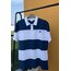 Lacoste Lacivert Beyaz Çizgili