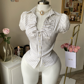 Vintage y2k lolita bluz