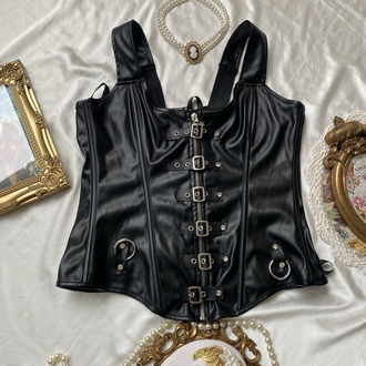 Vintage deri premium korse
