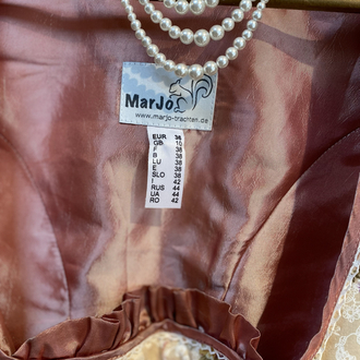 Vintage Bavyera elbise 
