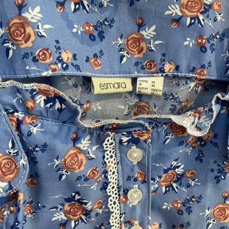 Vintage Bavyera büstiyer bluz 