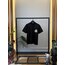 MON - Tshirt - Pixel Logo - Siyah