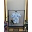 LVU - Tshirt - Printed Cotton - Beyaz Mavi 
