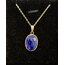 Lapis lazuli zincir kolye