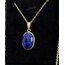 Lapis lazuli zincir kolye