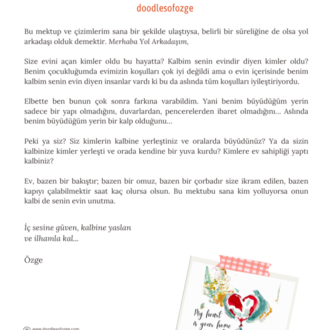 My heart is your home “Benim kalbim senin evin”