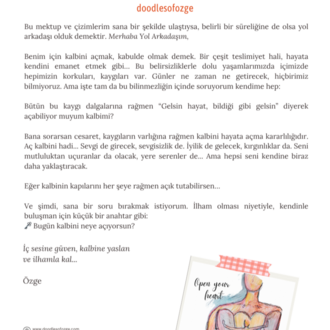 Open your heart “Kalbini aç"