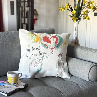 My heart is your home “Benim kalbim senin evin”