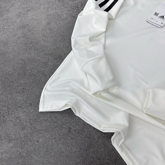 Adidas Dri-Fit Yarım Fermuar Performance Sweat | Beyaz 3045