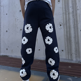 D.Tears Baggy Fit Eşofman | Lacivert D01