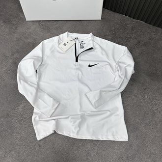 Nike Dri-Fit Yarım Fermuar Performance Sweat | Beyaz NK3045