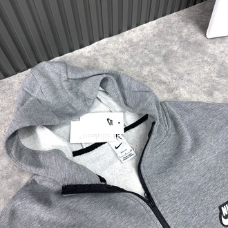 Nike Club Fleece Patch Logo Full Zip Hoodie