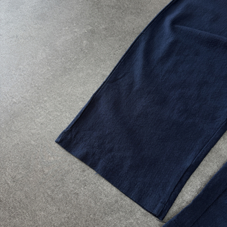 Zara Ham Keten Pantolon | Lacivert